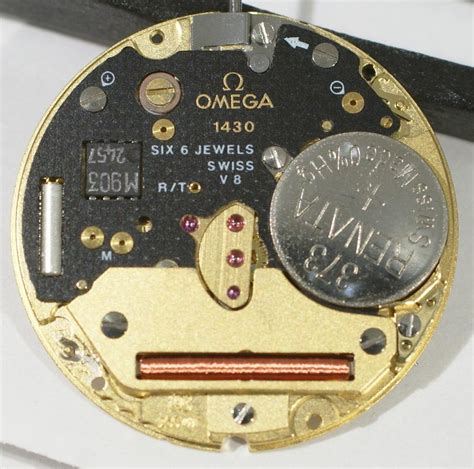 omega 1430 quartz movement.